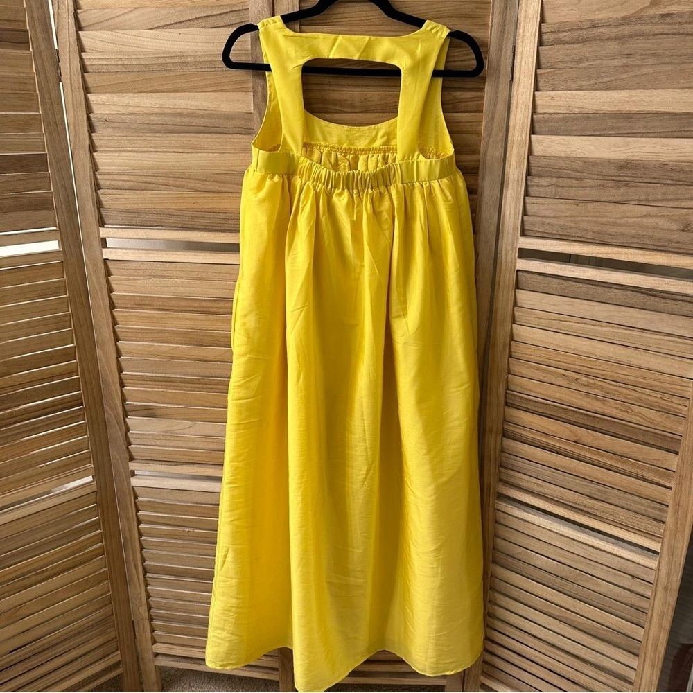 Anthropology Pinnacle by Shruti Sancheti Square-Neck Babydoll Maxi Dress… - Picture 4 of 6